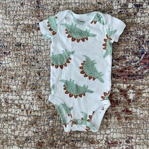 12/$15 Carter’s Dinosaur Onesie